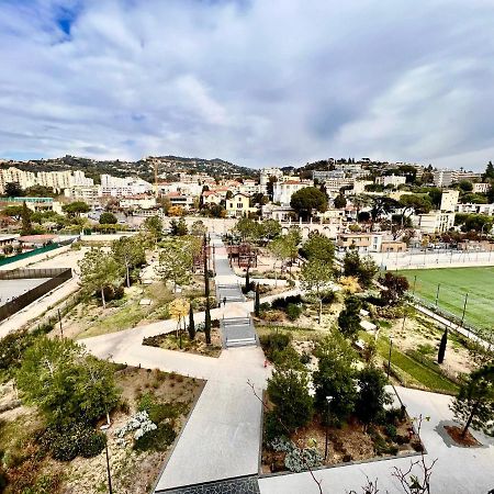 Aparthotel Riviera - Superbe 3 Pieces Avec Terrasse Plein Sud Et Parking Ac- La Terrasse Du Jardin Du Ray ニース エクステリア 写真